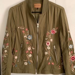 Driftwood Bomber Style Jacket - Size Medium